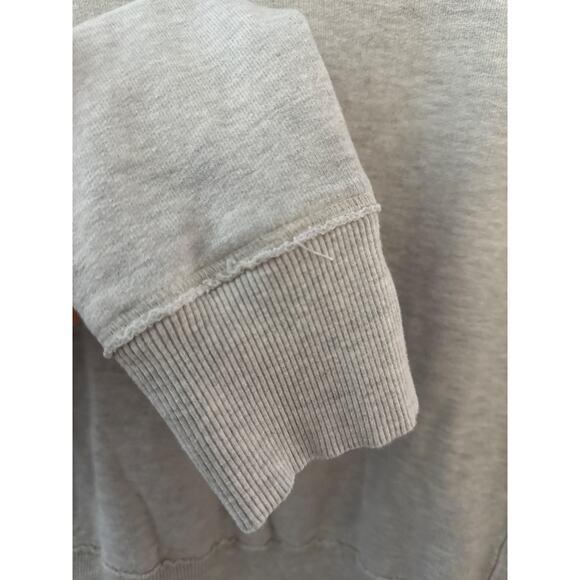 Anthropologie Maeve Ligonier Terry Sweatshirt Light Gray Size Large - Picture 10 of 11